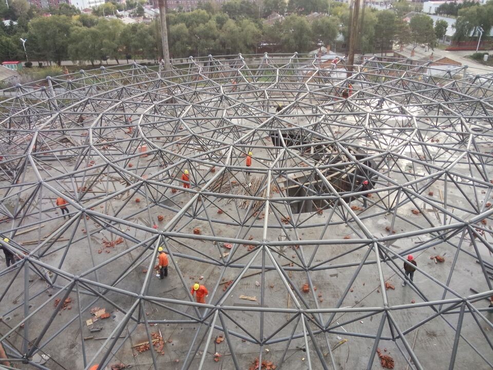 丹江口全民健身中心网架